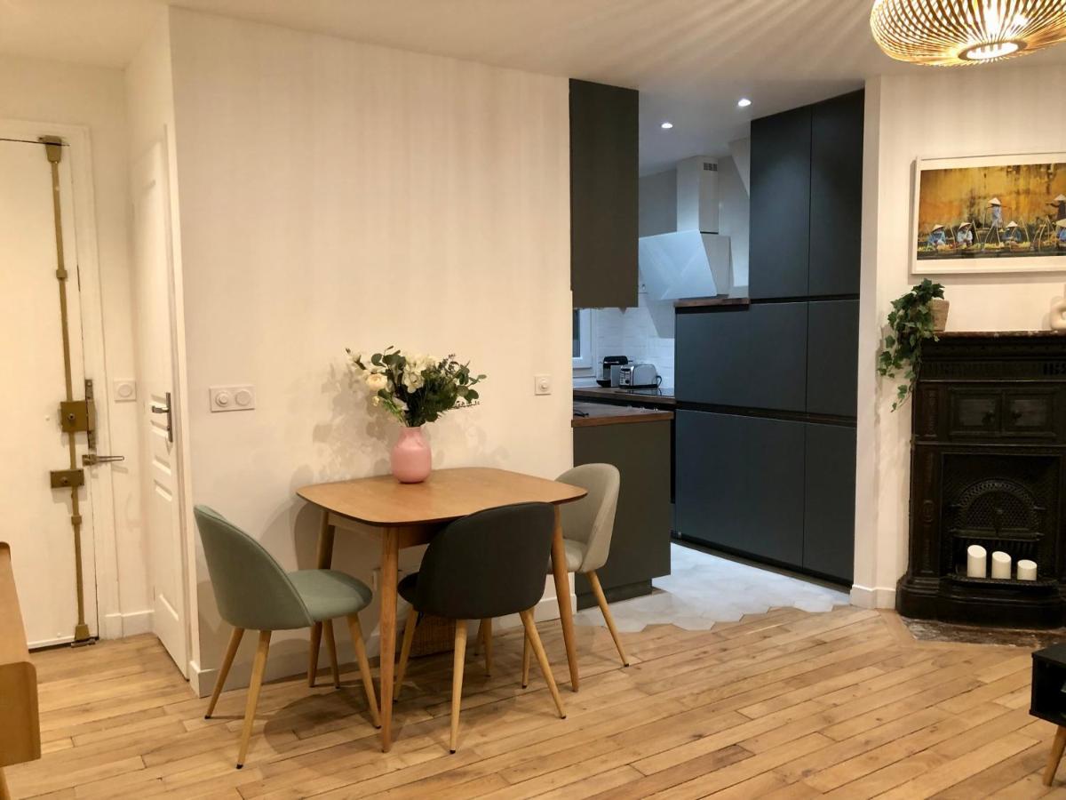 Rare Appartement D'Architecte En Haut De Montmartre Париж Екстериор снимка