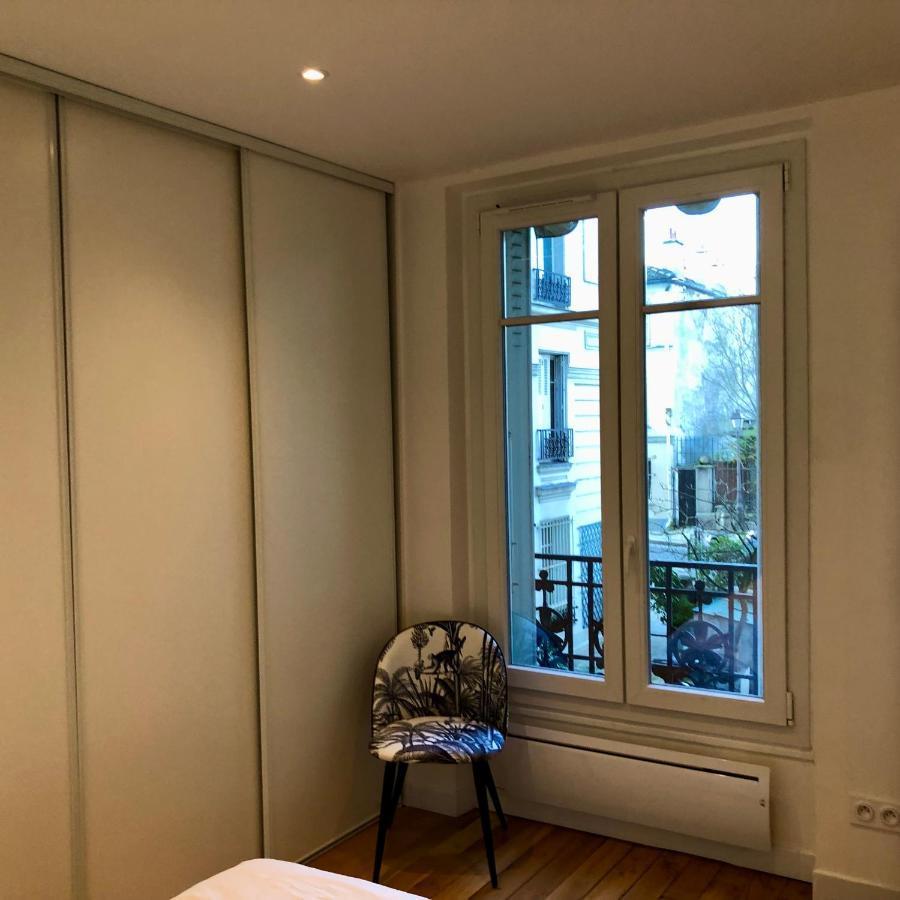 Rare Appartement D'Architecte En Haut De Montmartre Париж Екстериор снимка