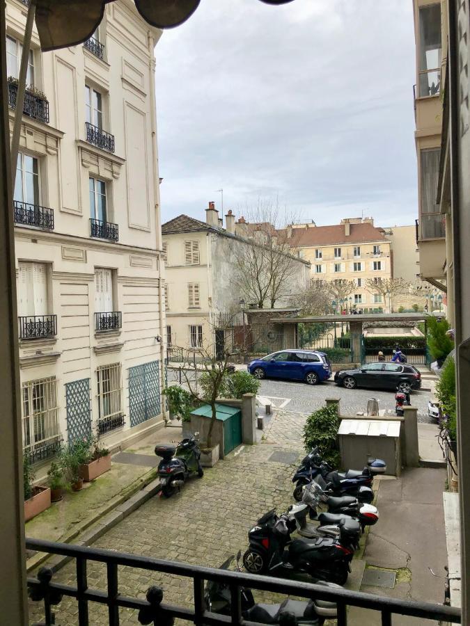 Rare Appartement D'Architecte En Haut De Montmartre Париж Екстериор снимка