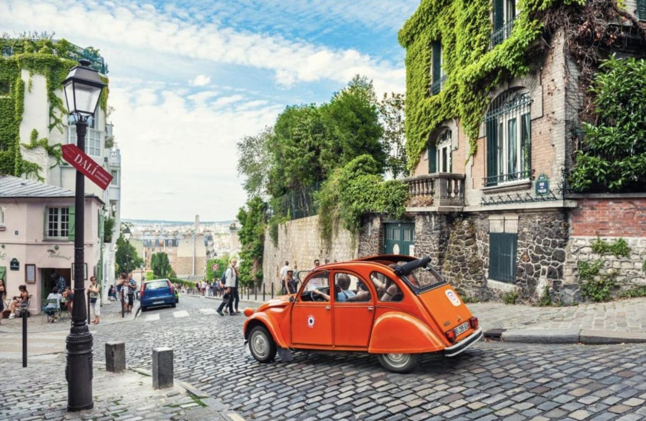 Rare Appartement D'Architecte En Haut De Montmartre Париж Екстериор снимка