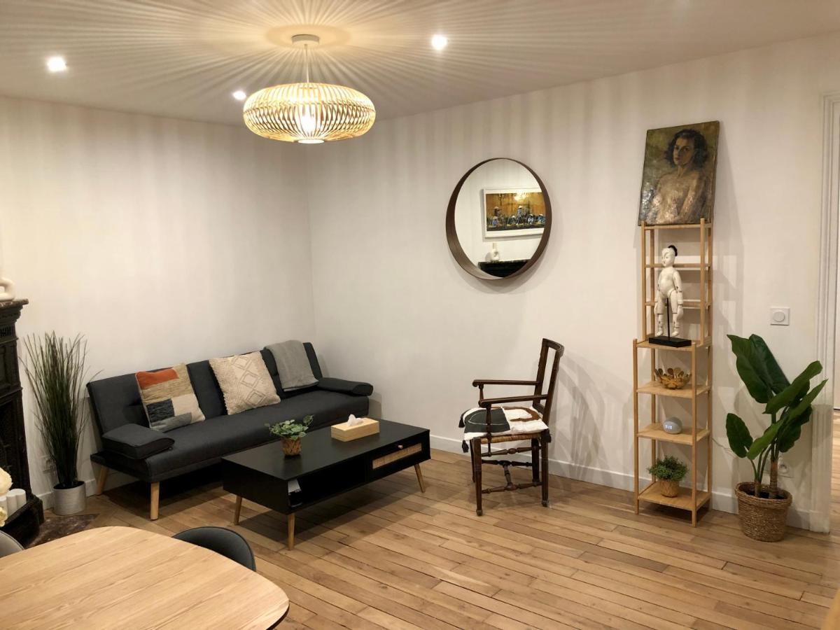 Rare Appartement D'Architecte En Haut De Montmartre Париж Екстериор снимка